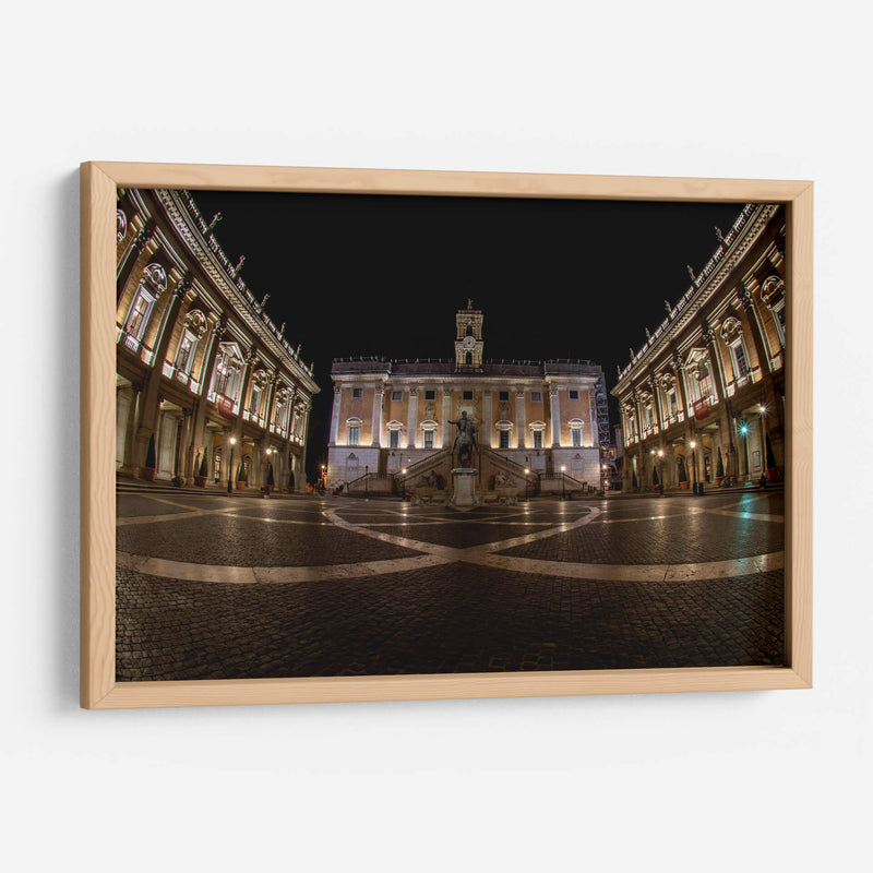 Campidoglio at Night - Gustavo Cohen | Cuadro decorativo de Canvas Lab