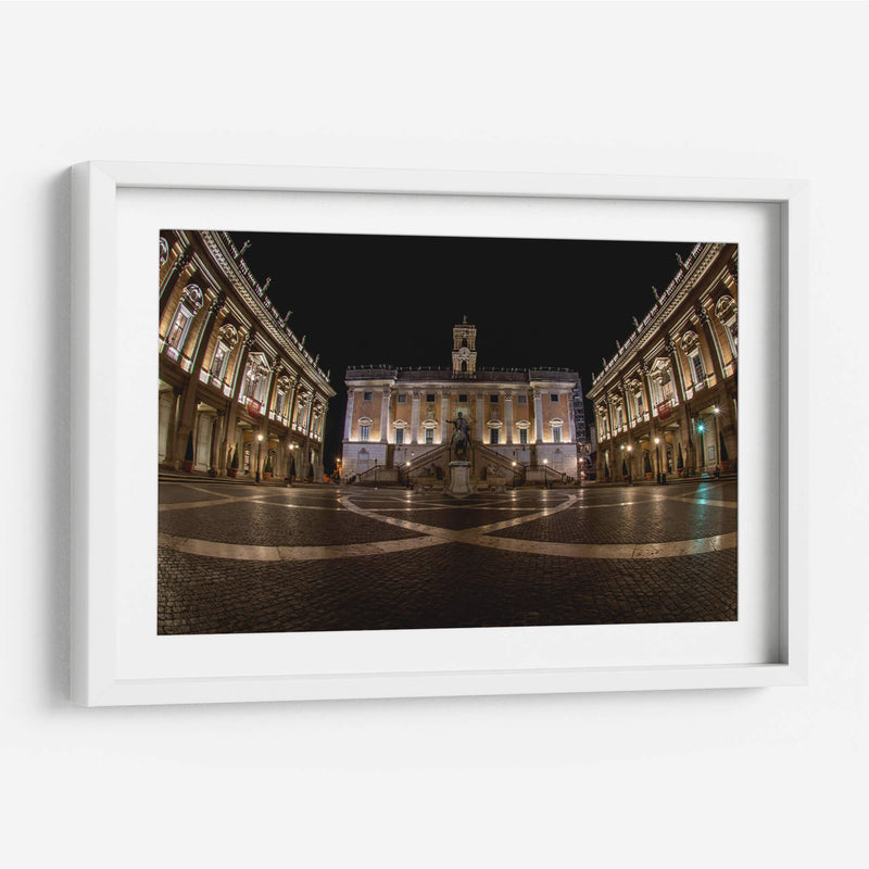 Campidoglio at Night - Gustavo Cohen | Cuadro decorativo de Canvas Lab