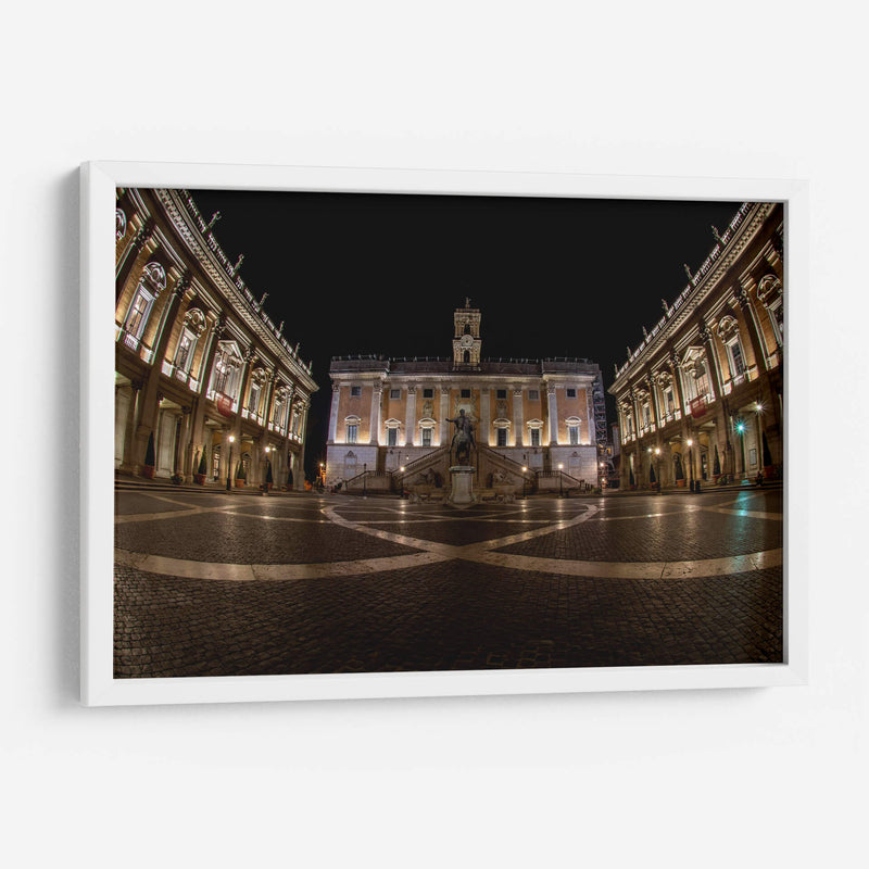 Campidoglio at Night - Gustavo Cohen | Cuadro decorativo de Canvas Lab