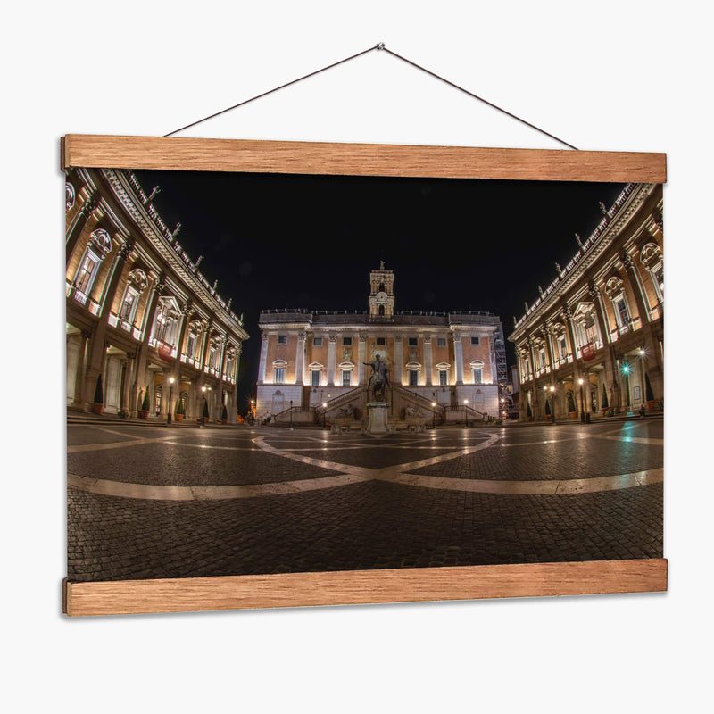 Campidoglio at Night - Gustavo Cohen | Cuadro decorativo de Canvas Lab