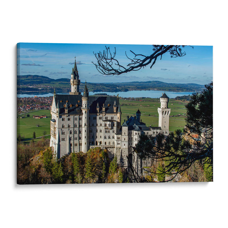 Castillo Neuschwanstein 1 - Gustavo Cohen | Cuadro decorativo de Canvas Lab