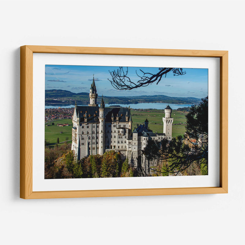 Castillo Neuschwanstein 1 - Gustavo Cohen | Cuadro decorativo de Canvas Lab