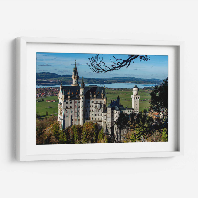 Castillo Neuschwanstein 1 - Gustavo Cohen | Cuadro decorativo de Canvas Lab