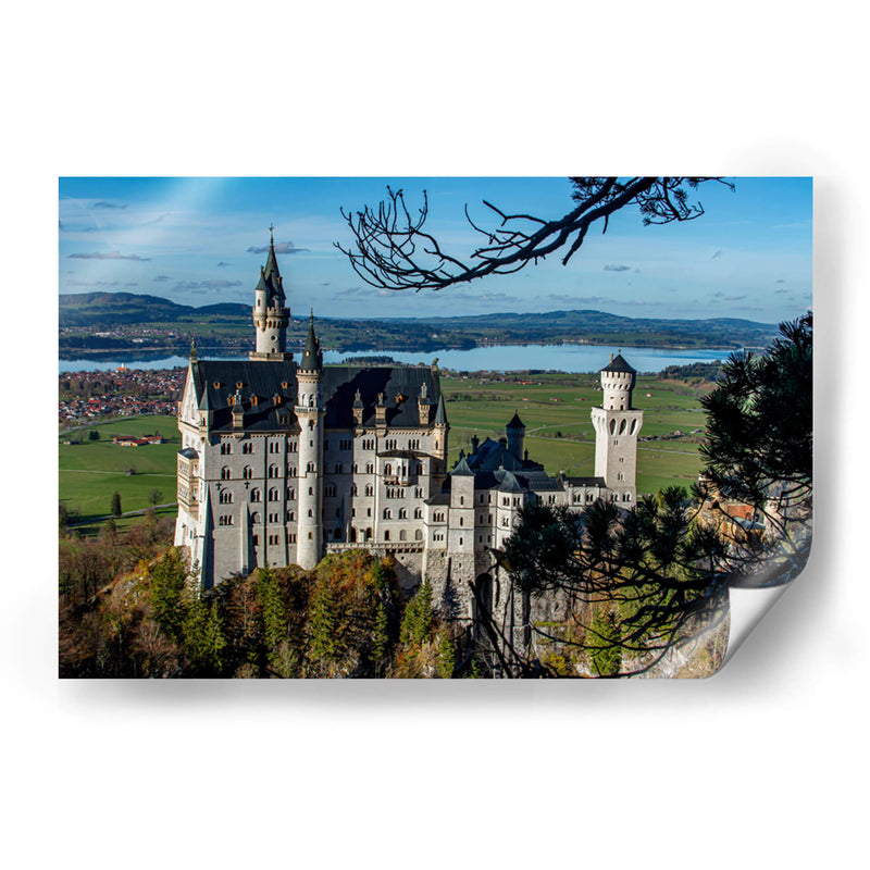 Castillo Neuschwanstein 1 - Gustavo Cohen | Cuadro decorativo de Canvas Lab