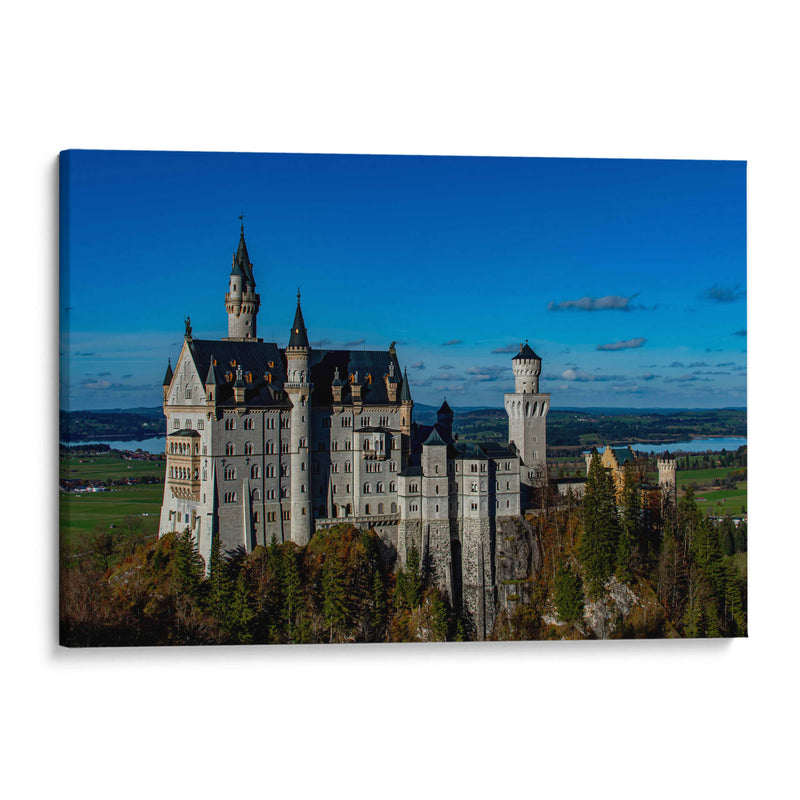 Castillo Neuschwanstein 2  - Gustavo Cohen | Cuadro decorativo de Canvas Lab