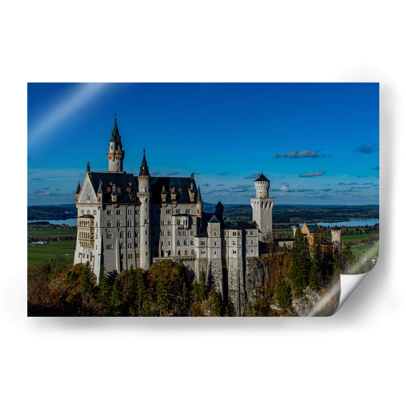 Castillo Neuschwanstein 2  - Gustavo Cohen | Cuadro decorativo de Canvas Lab