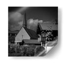 Iglesia Oberammergau - Gustavo Cohen | Cuadro decorativo de Canvas Lab