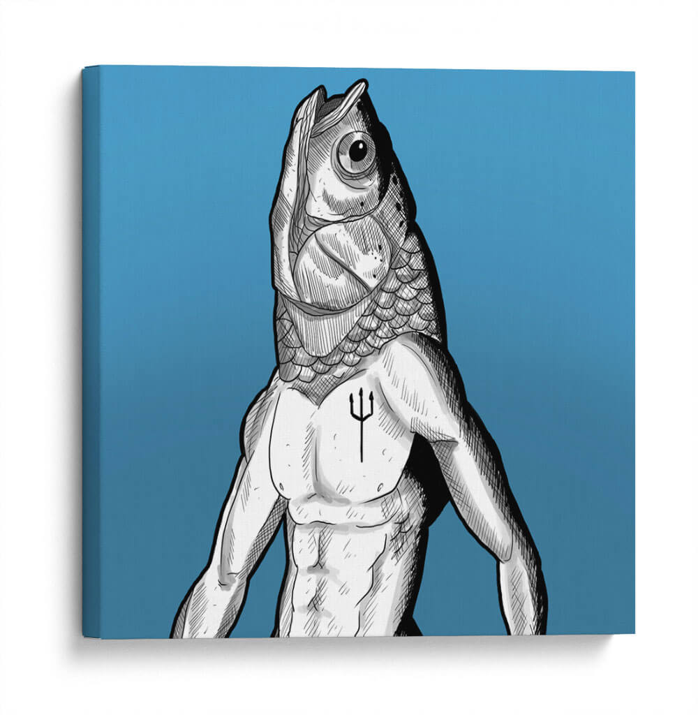 Bait - Ash | Cuadro decorativo de Canvas Lab