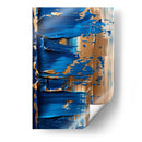 Azul y Oro - Dav Madrid | Cuadro decorativo de Canvas Lab