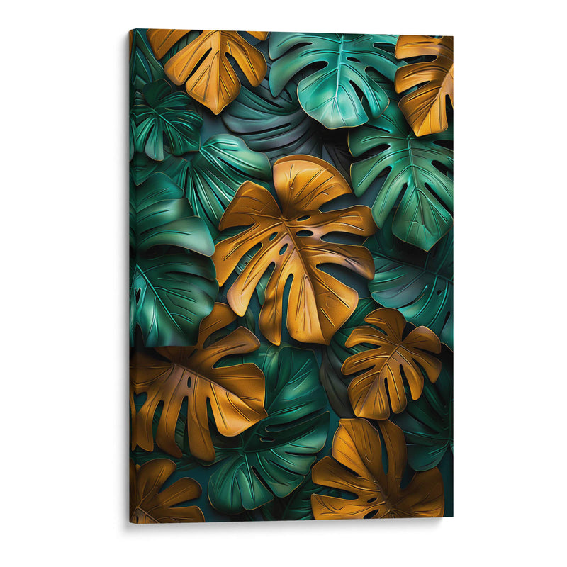 Hojas Monstera Tropical - Dav Madrid | Cuadro decorativo de Canvas Lab