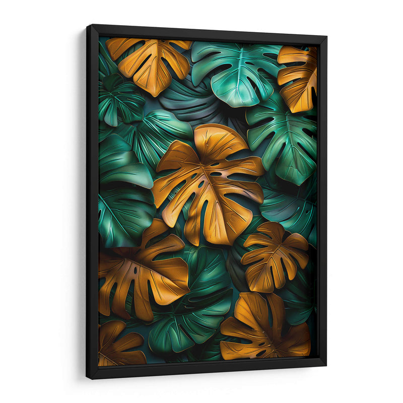 Hojas Monstera Tropical - Dav Madrid | Cuadro decorativo de Canvas Lab