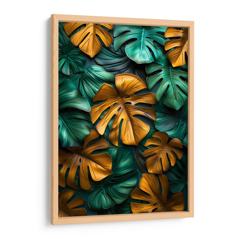 Hojas Monstera Tropical - Dav Madrid | Cuadro decorativo de Canvas Lab