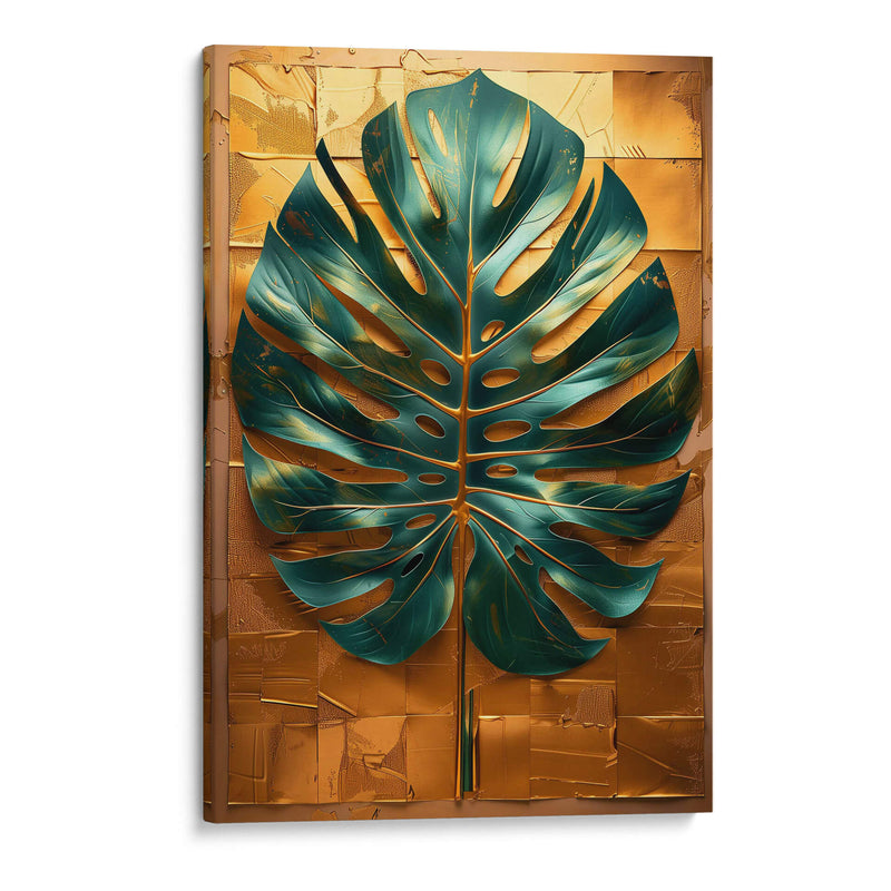 Monstera en Oro - Dav Madrid | Cuadro decorativo de Canvas Lab