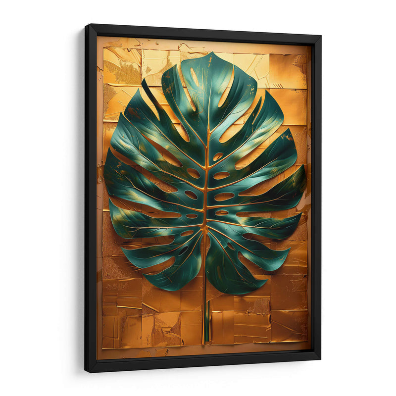 Monstera en Oro - Dav Madrid | Cuadro decorativo de Canvas Lab