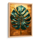 Monstera en Oro - Dav Madrid | Cuadro decorativo de Canvas Lab