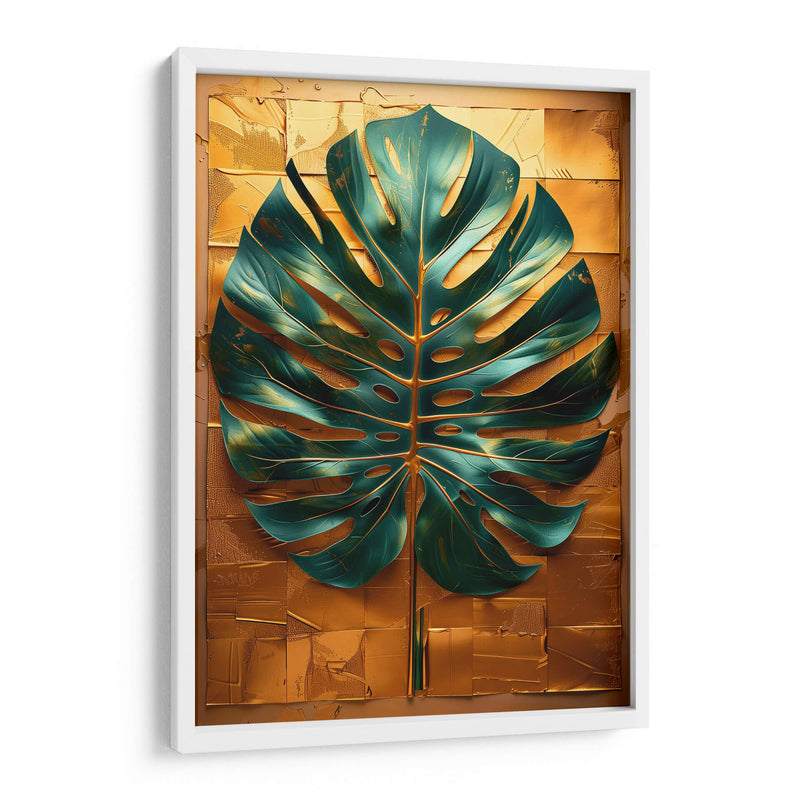 Monstera en Oro - Dav Madrid | Cuadro decorativo de Canvas Lab