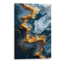 Olas en Oro - Dav Madrid | Cuadro decorativo de Canvas Lab