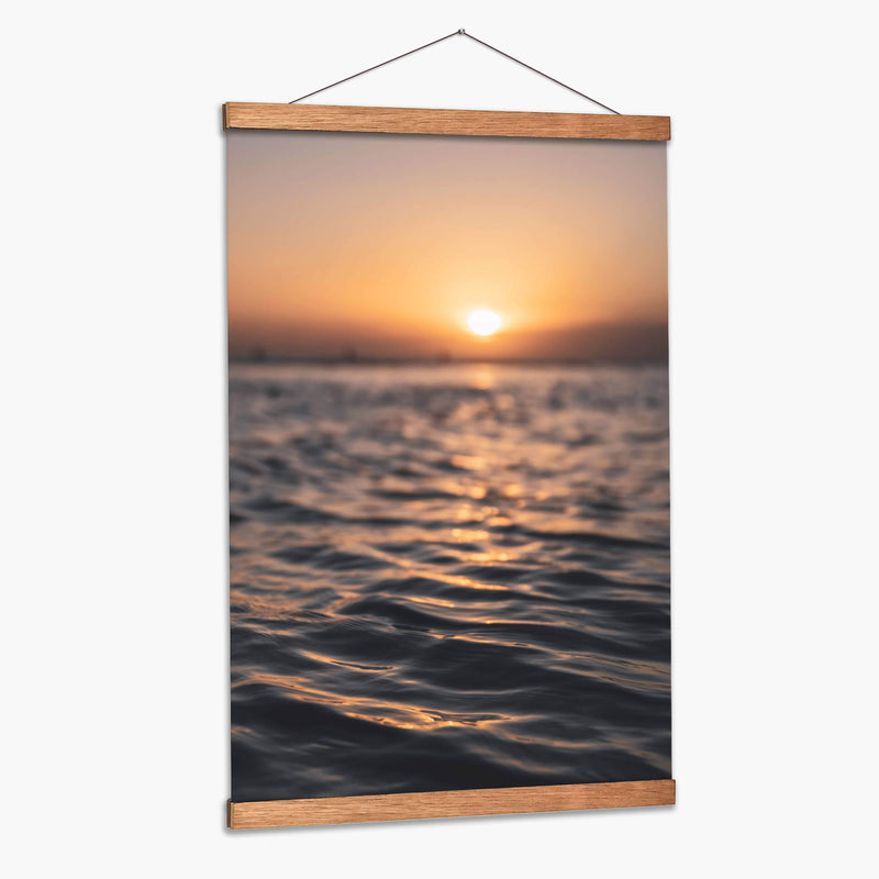 Flowing sunset - Chepo Murua | Cuadro decorativo de Canvas Lab