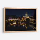 Catedral de San Pedro desde Rio Tiber - Gustavo Cohen | Cuadro decorativo de Canvas Lab