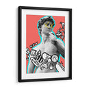 Doodle David - Ash | Cuadro decorativo de Canvas Lab