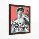 Doodle David - Ash | Cuadro decorativo de Canvas Lab