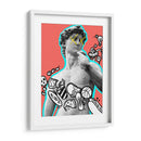 Doodle David - Ash | Cuadro decorativo de Canvas Lab