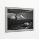 OVNI en la carretera - Paltik Arte Digital | Cuadro decorativo de Canvas Lab