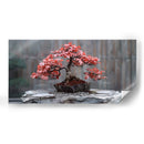 Bonsái y barco - Cecilia Flores | Cuadro decorativo de Canvas Lab