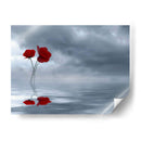 Flor en el mar 2 - Cecilia Flores | Cuadro decorativo de Canvas Lab