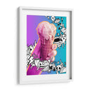 Doodle Ice Cream - Ash | Cuadro decorativo de Canvas Lab