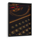 Typewriter - Yael Díaz | Cuadro decorativo de Canvas Lab