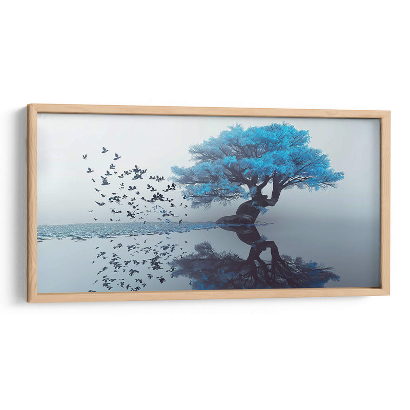 Sueño en azul - Cecilia Flores | Cuadro decorativo de Canvas Lab