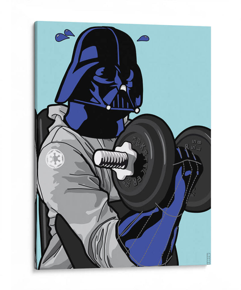 Vader weight 2 - David Aste | Cuadro decorativo de Canvas Lab