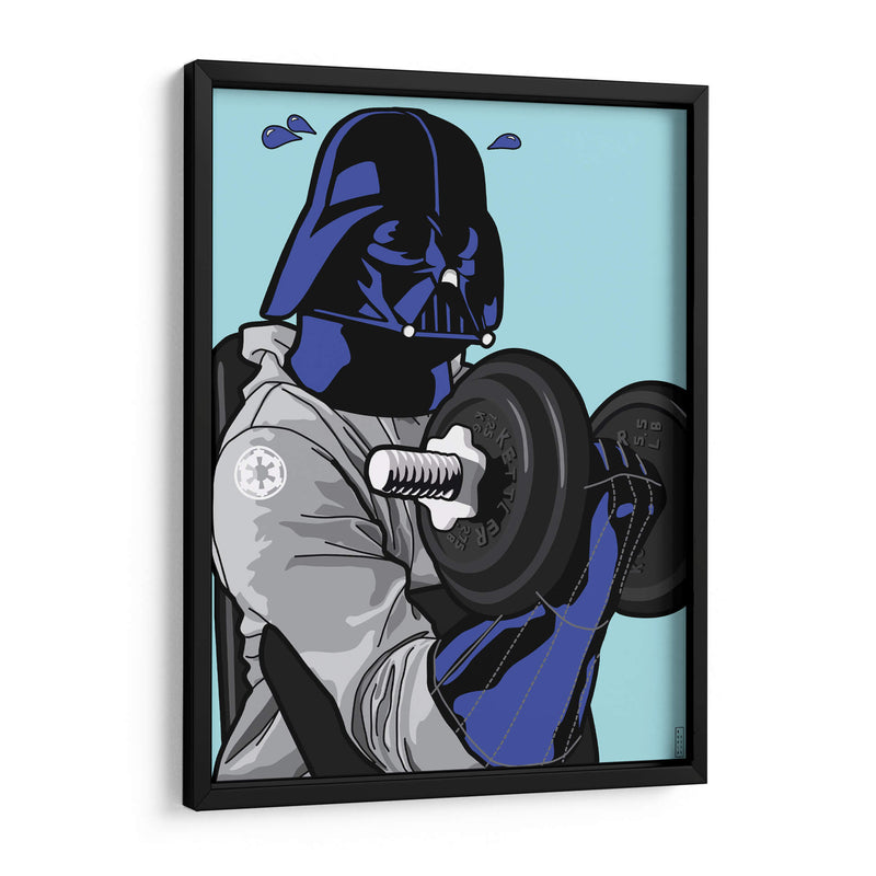 Vader weight 2 - David Aste | Cuadro decorativo de Canvas Lab