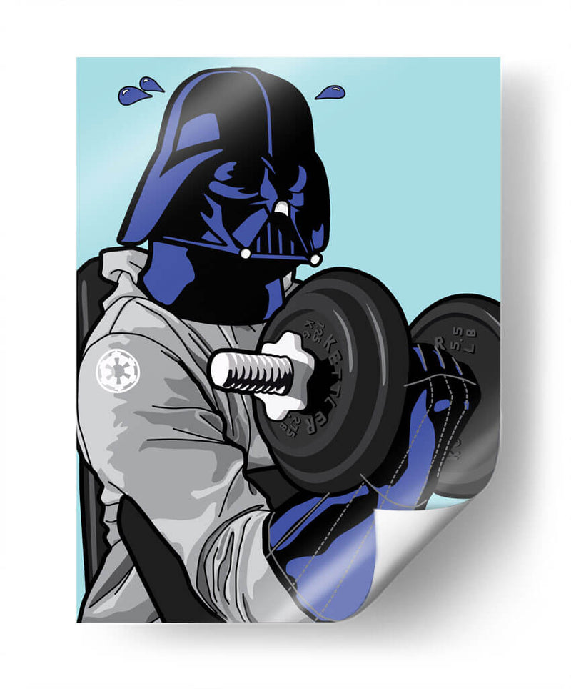 Vader weight 2 - David Aste | Cuadro decorativo de Canvas Lab
