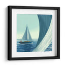 Velero azul - Cecilia Flores | Cuadro decorativo de Canvas Lab