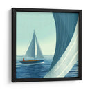 Velero azul - Cecilia Flores | Cuadro decorativo de Canvas Lab