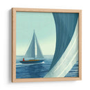 Velero azul - Cecilia Flores | Cuadro decorativo de Canvas Lab