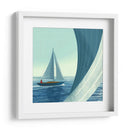 Velero azul - Cecilia Flores | Cuadro decorativo de Canvas Lab