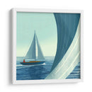 Velero azul - Cecilia Flores | Cuadro decorativo de Canvas Lab