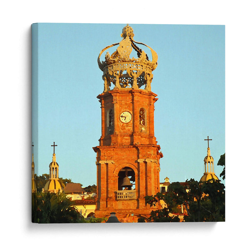 Torre de Iglesia - Corrococho | Cuadro decorativo de Canvas Lab