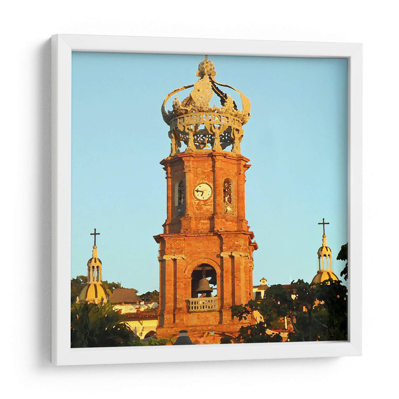 Torre de Iglesia - Corrococho | Cuadro decorativo de Canvas Lab