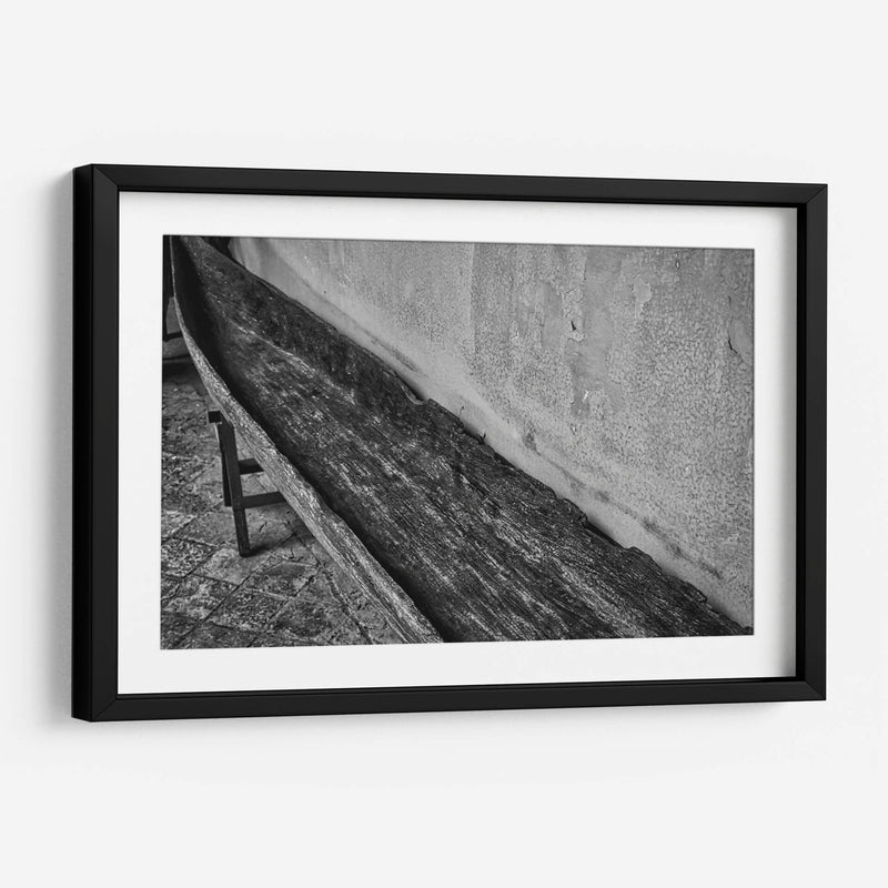 Canoa de madera - FotoCompagny | Cuadro decorativo de Canvas Lab