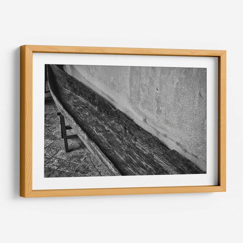 Canoa de madera - FotoCompagny | Cuadro decorativo de Canvas Lab