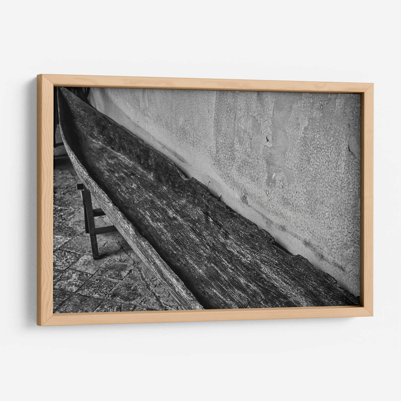 Canoa de madera - FotoCompagny | Cuadro decorativo de Canvas Lab