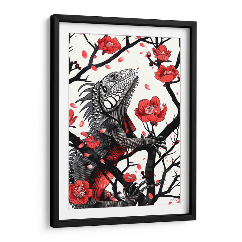 Alma de Iguana Roja - DeLaVegaGaming | Cuadro decorativo de Canvas Lab