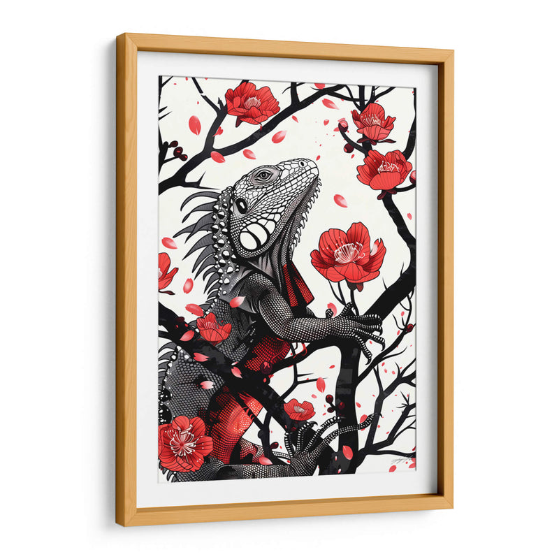 Alma de Iguana Roja - DeLaVegaGaming | Cuadro decorativo de Canvas Lab