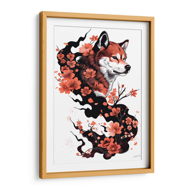 Alma de Shiba Inu - DeLaVegaGaming | Cuadro decorativo de Canvas Lab