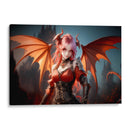 Demonic - Naranja - DeLaVegaGaming | Cuadro decorativo de Canvas Lab