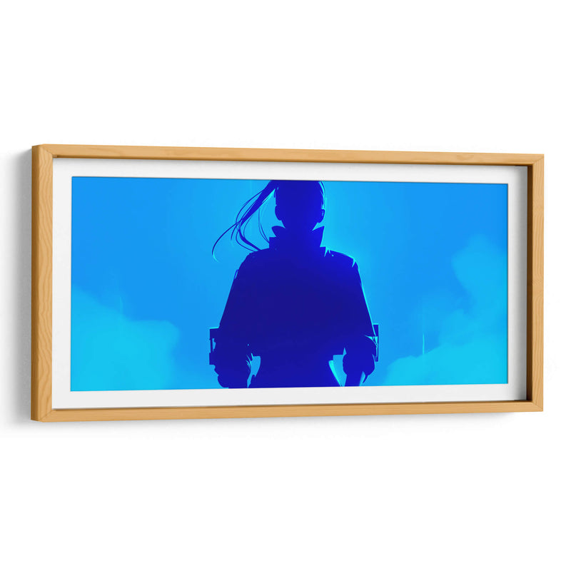 Las Sombras - Piloto Azul - DeLaVegaGaming | Cuadro decorativo de Canvas Lab